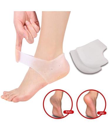 Yotown Gel Heel Socks - Moisturizing Gel Socks for Pain Relief & Skin Care | Dry Foot Protection | 1 Pair with Air Holes - Buy Online on SooperMarket.com