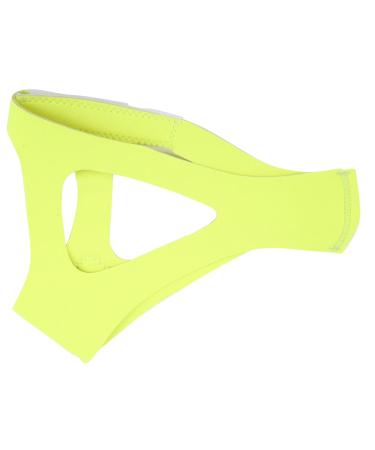 Anti Snoring Chin Strap Elastic Chin Strap for Snoring Snore Relief Snoring Solution/Sleep Aid for Adults Jaw Strap Mouth Snoring Relief Breathable Flexible & Easily Adjustable(Yellow)