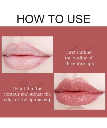 Long Lasting Waterproof Creamy Lip Liner Pencil | High Pigmented & Non-Dry | Up to 12 Hours Wear | Professional Matte Lip Makeup (05 POSSESSIVE) - Buy Online on SooperMarket.com