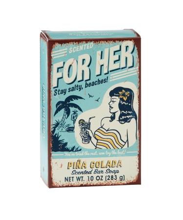 For Her Cocktail Inspired Soap Bar | PINA COLADA| Dye-Free | Luxury Soap Bar for Her |No Harmful Chemicals - Good for All Skin Types - Made in the USA | 10oz
