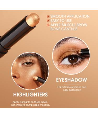 Ofanyia Eyeshadow Stick | Shimmer & Matte Eye Shadow Crayon | Long Lasting Waterproof Hypoallergenic Eye Brightener | Perfect Gift Set (16#) - Buy Online on SooperMarket.com