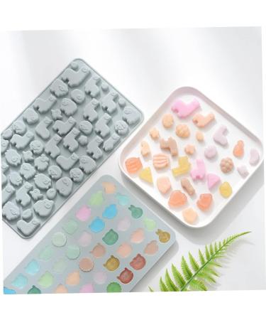 Zerodeko 2pcs Chocolate Silicone Mold Silicone Fondant Rubber Candy Molds Candy Gummy Molds Silicone Mold Making Kit Animal Candle Molds Soap Alpaca-Shape Mold Cake Mold Silica Gel Lollipop 23.2X12.9X1.1CM Random Color - Buy Online on SooperMarket.com
