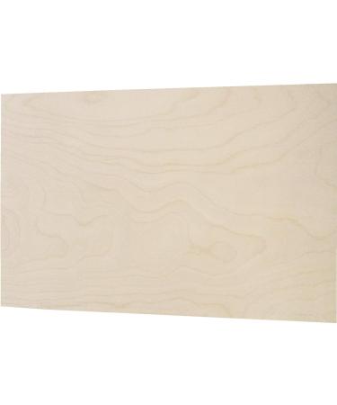 Premium Baltic Birch Plywood 3mm - 12x18 - 6 Flat Sheets - B/BB Grade Veneer for DIY Arts & Crafts, Woodworking, Laser Cutting Projects - Buy Online on SooperMarket.com