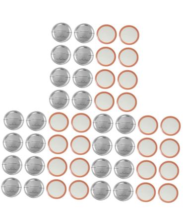 POPETPOP 90 Pcs Mason Jar Lids Soda Can Lids Sprouting Lids for Mason Jars Lids Regular Mouth Glass Coffee Carafe Canning Jar Lids Wide Mouth Mason Jar Metal Lids Tinplate Heart-shaped Ring Silverx3pcs 8.6X8.6X0.2CMx3pcs