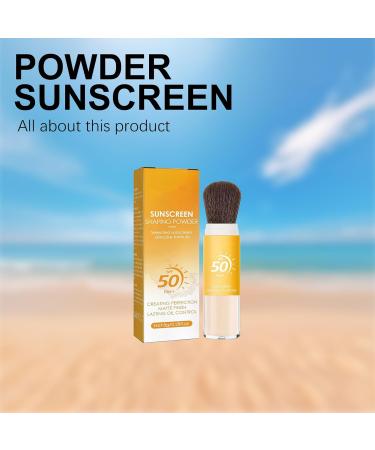 Funnaura Sunscreen Powder Oil Control Natural Matte Finish Lasting Lightweight Breathable All Skin - Buy Online on SooperMarket.com