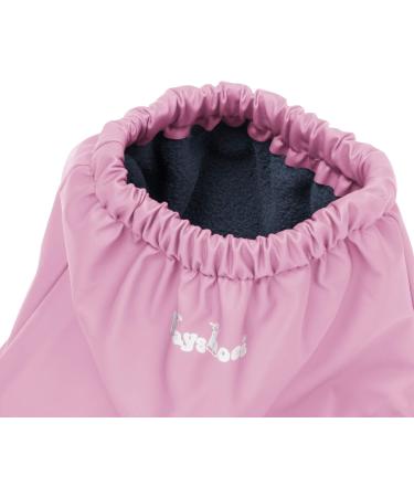 Playshoes Unisex Kid's Waterproof Footies with Fleece Lining - Medium Pink Rosa - Buy Online on SooperMarket.com