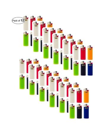 Mini BIC Lighters - Pack of 12