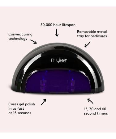 Mylee PRO Salon Series LED Gel Nail Polish Drying Lamp | 15-Second Convex Curing Technology - Buy Online on SooperMarket.com