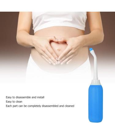 Postpartum Peri Bottle - Multi-Purpose Hygiene & Soothing Care (500ml) - Ideal for Women - Bidet Sprayer in Peacock Blue - Buy Online on SooperMarket.com