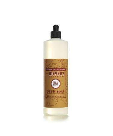 MRS. MEYER'S CLEAN DAY Liquid Dish Soap Biodegradable Formula Limited Edition Apple Cider 16 fl. oz
