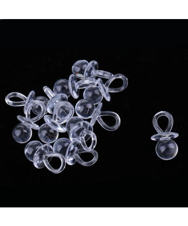 Buy Folpus 4x12pcs Lovely Acrylic Pacifier Charms - Perfect Baby Shower Party Favors | International Shipping Available - Buy Online on SooperMarket.com