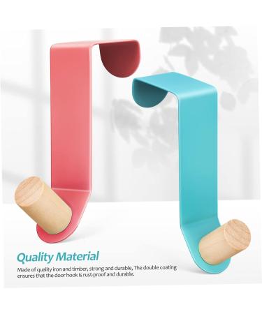 Baluue 8 Pcs Door Hook Cabinet Door Towel Holder Plant Hangers Robe Hanger Hook for Bathroom Key Towel Hook - Buy Online on SooperMarket.com