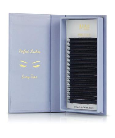 Ellipse Flat Individual Eyelash Extensions | 0.2mm D Curl | 7mm-14mm Mixed Tray | Semi-Permanent Classic Faux Mink | Salon Supplies - Buy Online on SooperMarket.com