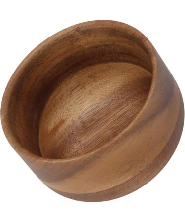 Shop TREETDOBV Wooden Burr Free Shaving Soap & Cream Bowl - 10"x6" - Large Capacity for Easy Lather & Cleaning Ideal for Families & Salons - International Shipping Available - Buy Online on SooperMarket.com