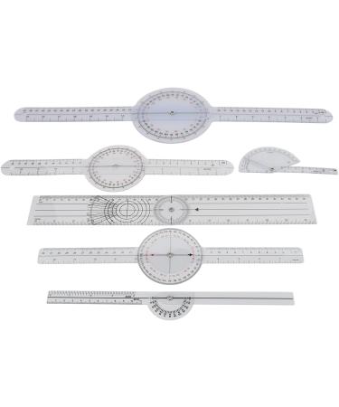Medical Measurement Lineal - 6-Part Joint Measuring Tool for Orthopedic Finger Limb and Spine Assessments | Body-Goniometer Set - Buy Online on SooperMarket.com