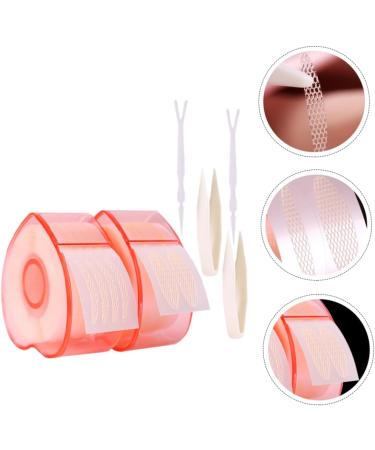 minkissy 6 Rolls Lace Double Eyelid Sticker Instant Eye Lift Strips for Women Eye Lift Tape for Droopy Lid Double Eyelid Tapes Stickers Eyelid Shadow Stickers Adhesive Strip With Hat Lifter - Buy Online on SooperMarket.com