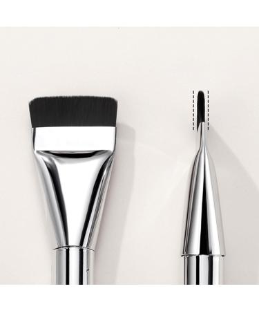 puzzlegame Flat Blush Concealer Brush - Ultra Thin Flat Head Strong Fluidity Foundation Brush Cream Concealer Sponges Puff and Thin Brushes for Women Makeup Gathering  - Buy Online on SooperMarket.com