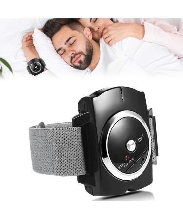 Anti Snoring Devices Sleep Connection Anti-Snore Wristband Effective Snoring Solution Snore-Stop-p r for Blocked Nostrils Snore Reduction 1 Count (Black)