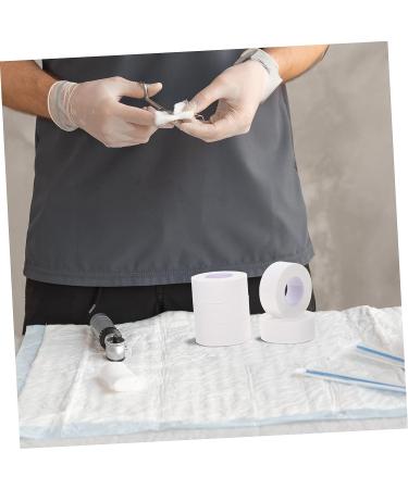Healifty 5 Rolls Pressure Tape Elastic Wrap Bandages - Self Adherent Zither Finger Tape | Non-woven Fabric Athletic Wrap - 500x2x0.1cm White - Buy Online on SooperMarket.com