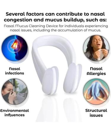 Nasal Mucus Cleaning Device Nasal Mucus Cleaning Device for Adults Breathe Well Nasal Mucus Cleaning Device (2PCS) - Buy Online on SooperMarket.com