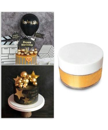 1 Cake Decoration Edible Gloss Powder Color Food 5g Decoration Gold Silver /