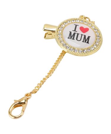 Portable Pink Baby Pacifier - Built-in Silicone Closed Loop Design for Home Use - Buy Online on SooperMarket.com