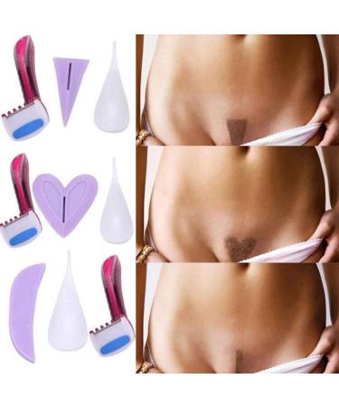 Danlai Straight Shape Bikini Trimmer - Sexy Female Pubic Hair Removal Kit for Intimate Grooming - Buy Online on SooperMarket.com