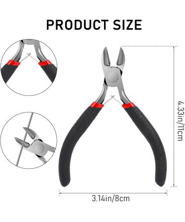 Wire Cutters Small Side Cutters for Crafts Flush Cutting Pliers for Jewelry Making Wire Pliers Floral Wire Cutters Tools for Floral Guitar Strings Cut Needs - Buy Online on SooperMarket.com