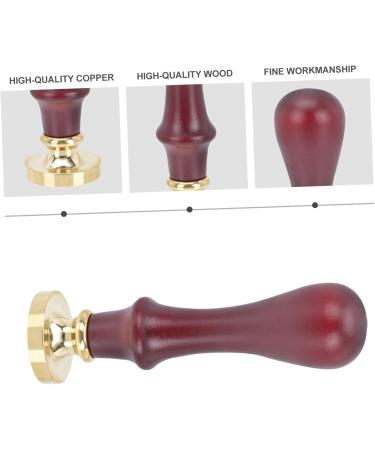 WOONEKY 3 Pcs Dispensing Plate Tool Eyeshadow Stamp for Eyes Wax Seal Stamp Head Copper Copper Head - Buy Online on SooperMarket.com