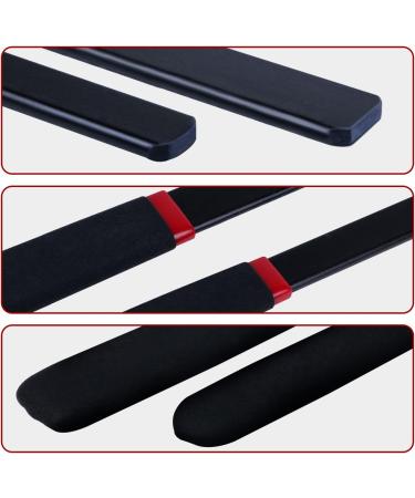 KOWPEWU 2-Piece Set 18 Riding Crop Sticks - Black with Non-Slip Handles - Buy Online on SooperMarket.com