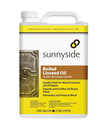 Sunnyside Corporation 872G1S Boiled Linseed Oil Gallon 128 FL Oz Gallon Boiled Linseed Oil
