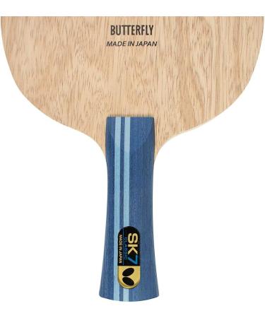 Butterfly SK7 Classic Table Tennis Blade - Professional 7-ply All-Wood Blade | Made in Japan | FL and ST Shakehand Handle Styles - Buy Online on SooperMarket.com