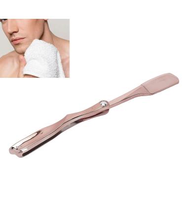 Men's Rose Gold Rasier Knife with Blade Holder | Professional Hairdresser Tool | Premium Quality Grooming for Men | Time-Saving & Versatile - Buy Online on SooperMarket.com