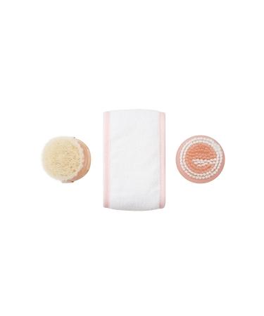 EcoTools Facial Cleanse & Prep Kit: Spa Headband, Cleansing Brush, Dry Brush - Eco-Friendly, Cruelty Free & Vegan - 3 Piece Set - Buy Online on SooperMarket.com