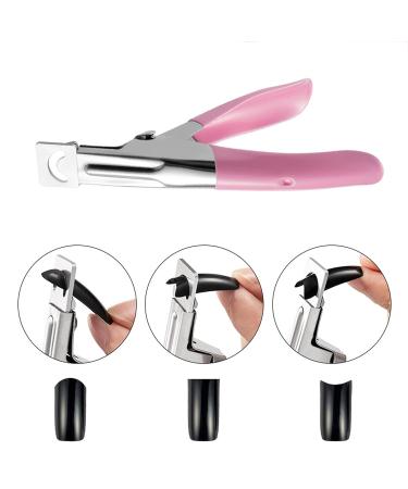 ONNPNN Acrylic Nail Clipper Set - Professional Stainless Steel Edge Cutter for False Nails - U-Shaped Clippers for Salon & Home Use - Buy Online on SooperMarket.com