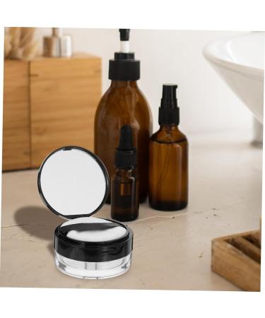 Mikinona Cosmetic Case with Powder Puff Make up Containers Puff Case Cosmetic Cases for Traveling Blusher - Buy Online on SooperMarket.com