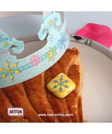 ArtFun Pack Epiphany 100 FEVES Flakes Kings Cake - King's Feves Premium - Buy Online on SooperMarket.com