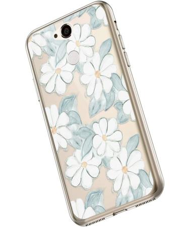 Morechioce Sony Xperia XA2 Case - Ultra Thin Transparent Silicone Cover Clear Crystal Back Shield & Flower Design Bumper Protection - Buy Online on SooperMarket.com