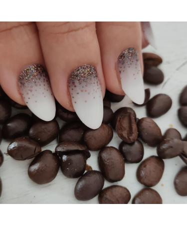 Zaubern gel4Home nail foils 16 pieces nail wraps (Espresso Boomer)