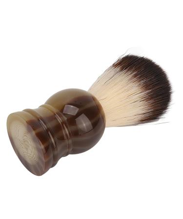Quick Drying Hair Shaving Brush with Curved Handle - Easy to Clean Barber Tool for Perfect Shaves - Buy Online on SooperMarket.com