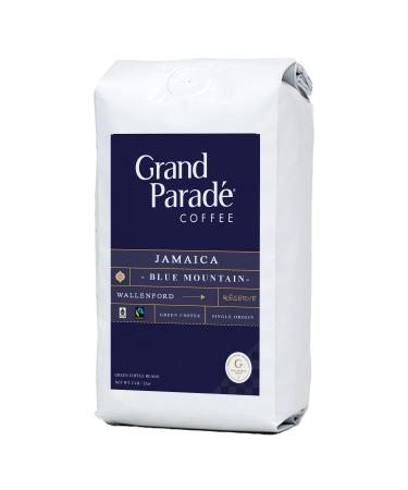 Grand Parade Coffee 907g Green Coffee Beans - 100% Jamaican Blue Mountain - Premium Grade 1 Specialty Arabica - Unnroasted Raw Whole Beans