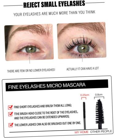 BELLIFFY Extra Fine Mascara Curling Mascara Eyelash Mascara for Women Fine Mascara Cream Lady Mascara - Buy Online on SooperMarket.com