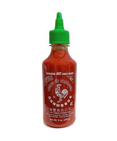 Huy Fong Sriracha Hot Chili Sauce - 9 oz Bottle - Buy Online on SooperMarket.com