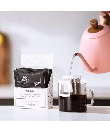 Copper Cow Coffee Premium Vietnamese Single-Serve Black Coffee 16 Count Pack - Classic Black Coffee - Buy Online on SooperMarket.com