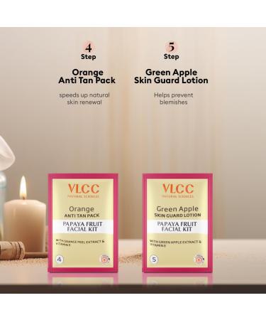 Buy VLCC Professional Salon Series Fruit Facial Kit 5x10g - Best International Shipping - Buy Online on SooperMarket.com