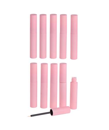 KALLORY 30 Pcs Eyelash Brush Empty Tube Lash Containers Empty Mascara Tube Plastic Magnetic Bottled Pink Pinkx3pcs 10.5X1.5X1.5CMx3pcs