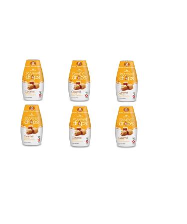 Wisdom Sweet Drops Caramel, 1.7 Fl Oz (Pack of 6)