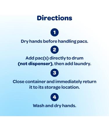 Free Clear Laundry Detergent with Stainlifters for Sensitive Skin - 132 Count Total - Buy Online on SooperMarket.com