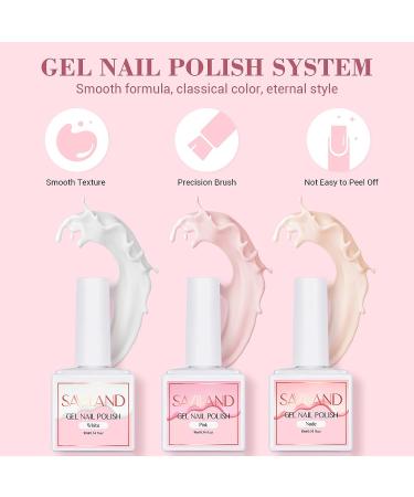 Saviland Professional Acrylic Nail Kit Set - Everything You Need for Beginners and Salon Quality Results - Acrylic Powder, Liquid, Drill, Gel Polish, Tips, and Glue - DIY Home Salon - Buy Online on SooperMarket.com