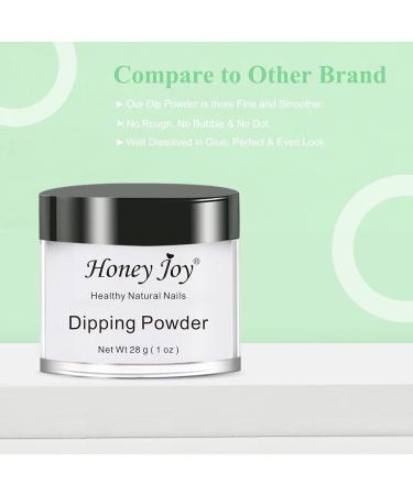 French Manicure Starter Kit 28g Box - Clear Dipping Powder for Pink & White Dip Nails - HJ-ND064B - Buy Online on SooperMarket.com
